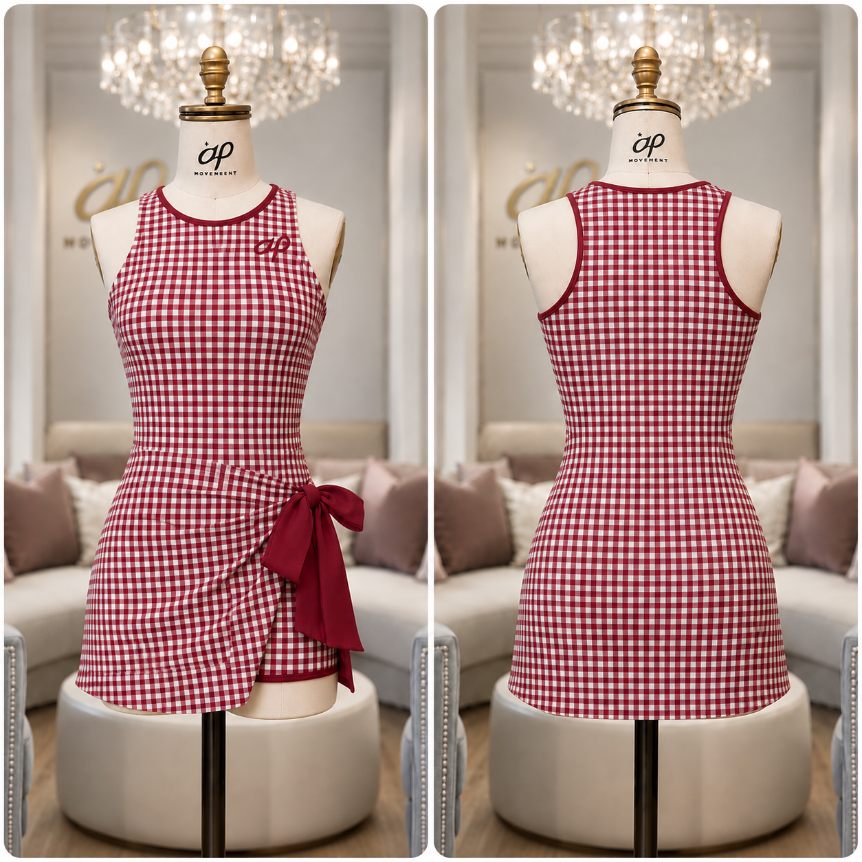 Game Day Gingham Dress