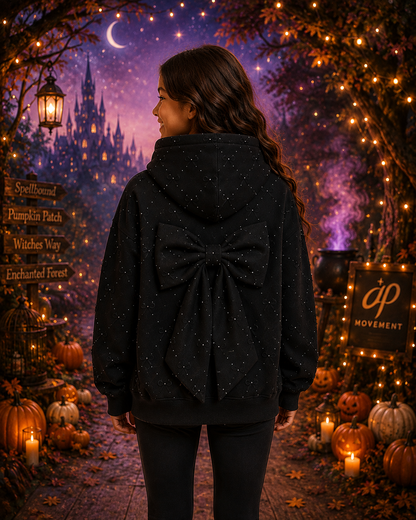 Black Bow Hoodie