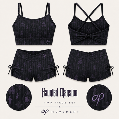 Haunted Mansion Wallpaper Activewear Set