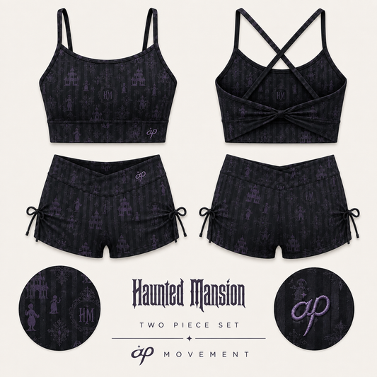 Haunted Mansion Wallpaper Activewear Set