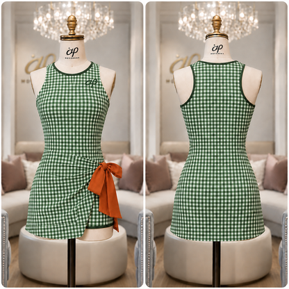 Game Day Gingham Dress