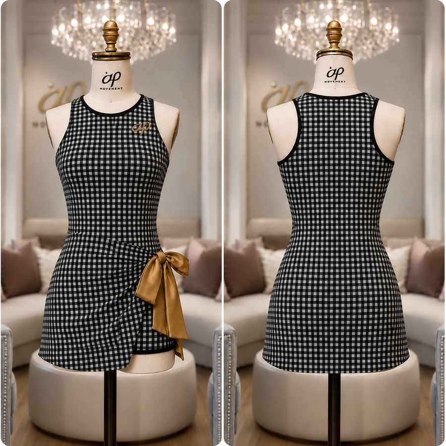 Game Day Gingham Dress