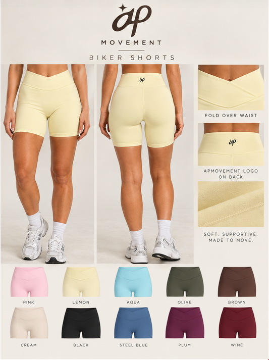 Crissover Biker Shorts