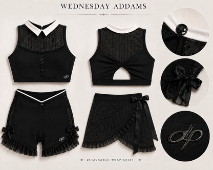 Wednesday Addams Activewear Set