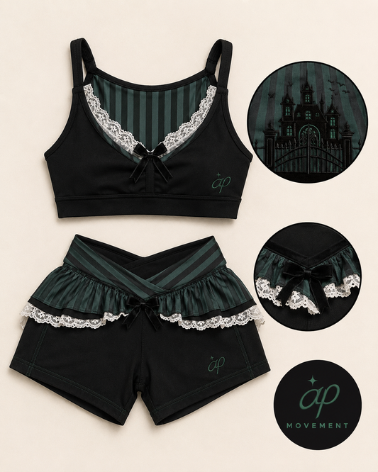 Haunted Mansion Ghost Host Activewear Set