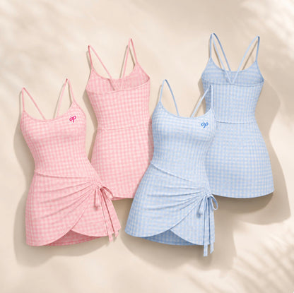 The Make it PINK, Make it BLUE Dress