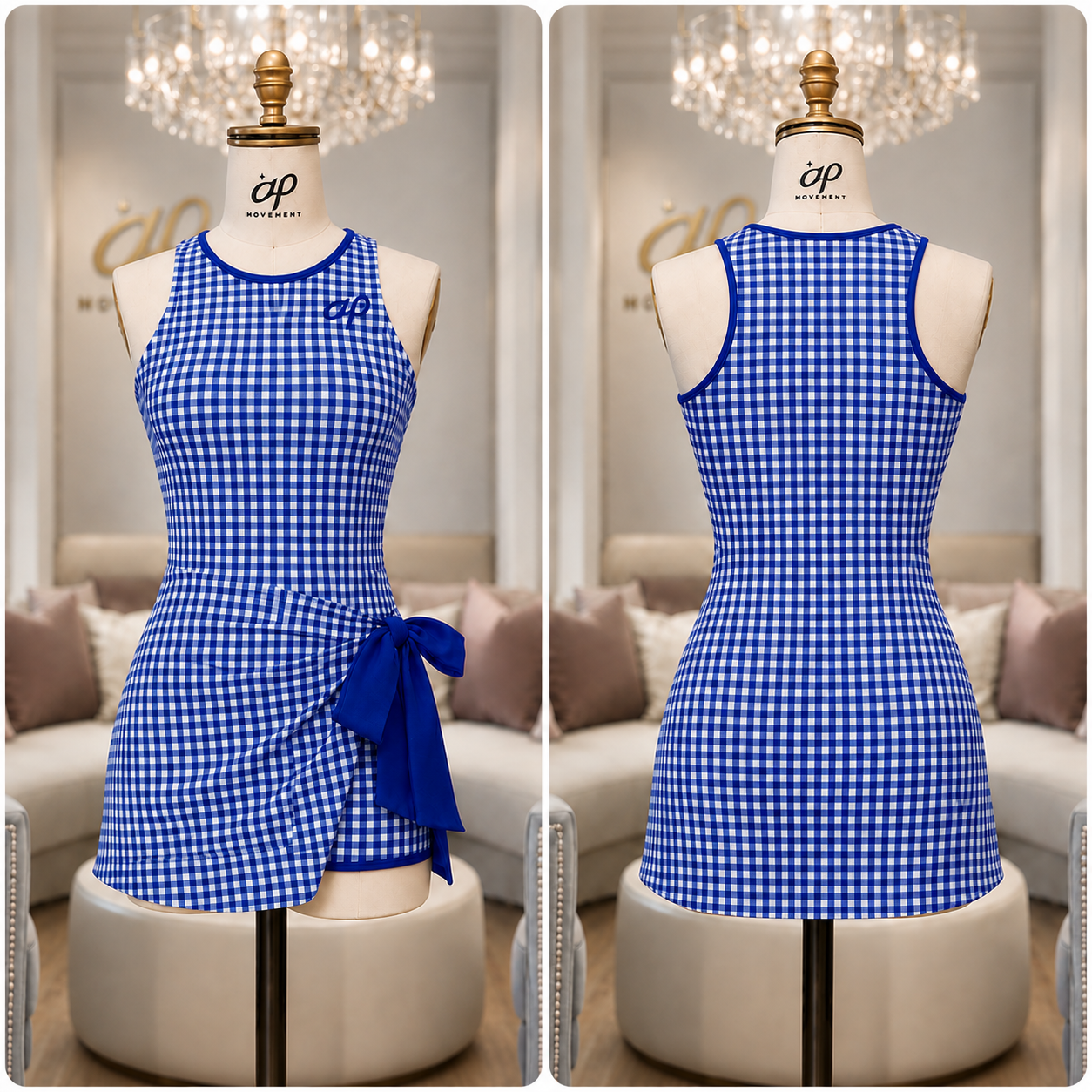 Game Day Gingham Dress