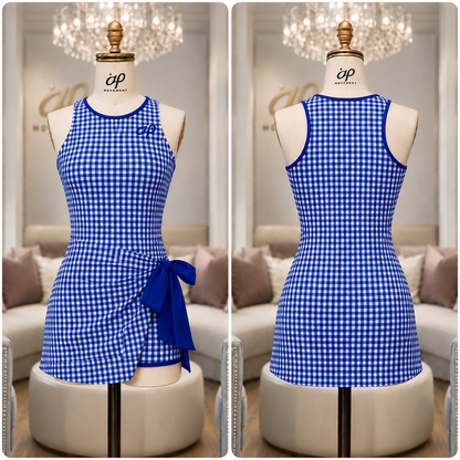 Game Day Gingham Dress