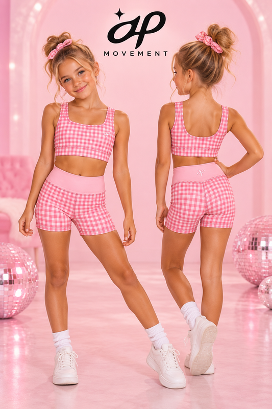 Pink Picnic Athletic Set