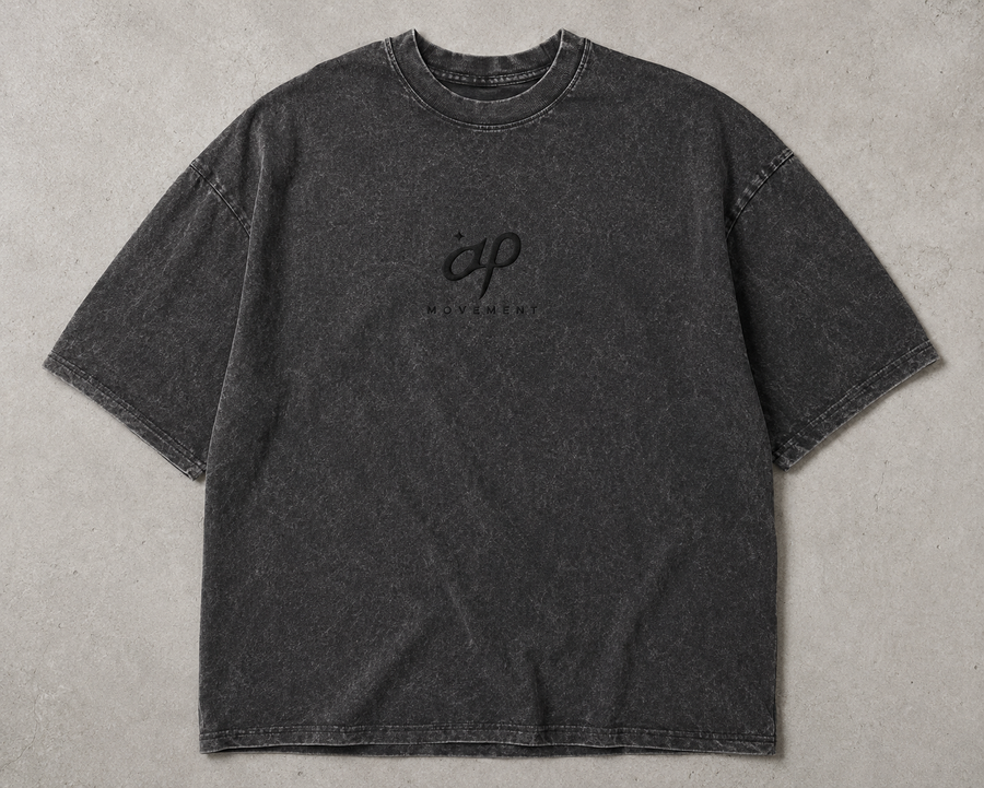 Vintage Acid Wash Oversized Tee