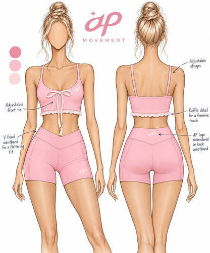 Pink Bow Athletic Set (Copy)